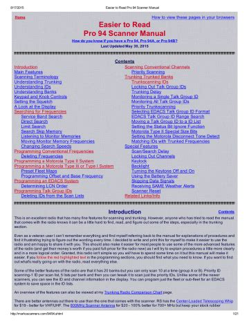 Image result for Radio Shack Pro 94 Scanner Programming