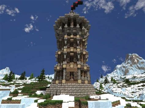 Image result for Minecraft Medieval Tower Tutorial