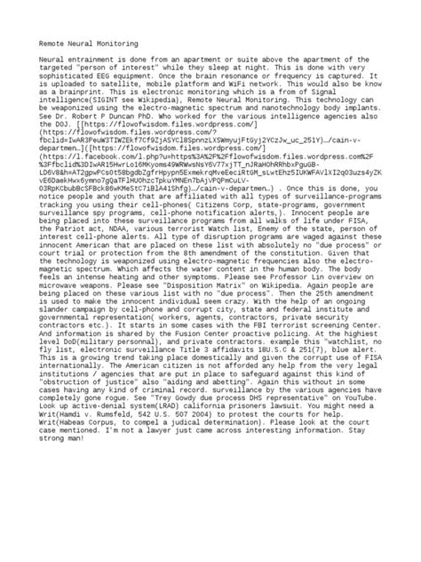 Image result for Remote Neural Monitoring Technology