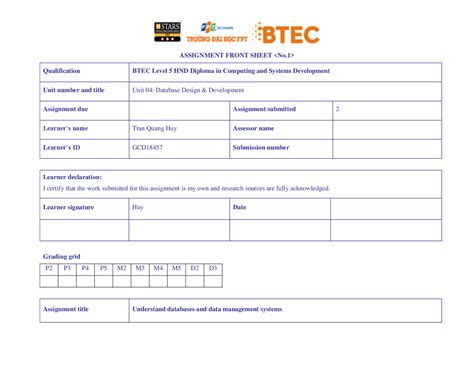 Computer Database Assignment First Page 的图像结果
