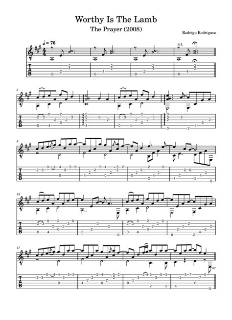 Worthy Is The Lamb Chords