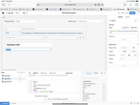 Retool Iframe Example 的图像结果