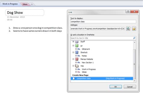 Taking Linked Notes Using OneNote 的图像结果