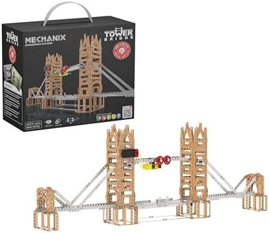 MECHANIX Mega Series Tower Bridge – 2129 Piece Motorised London Bridge ...