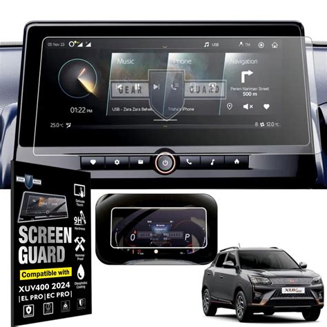 Mahindra XUV 400 EV Infotainment System and Instrument Cluster | MID S