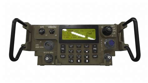 Radio military AN PRC-117G 3D model | CGTrader