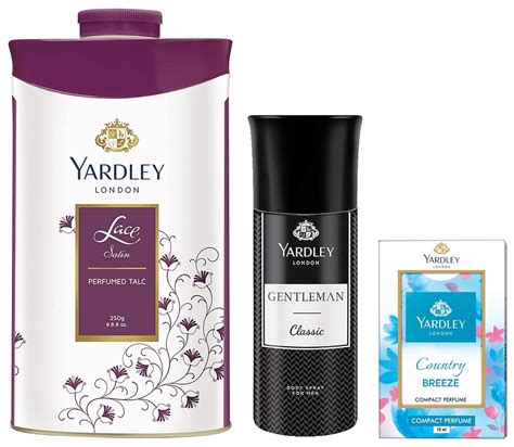 Buy Yardley London Lace Satin Perfumed Talc for Women, 250g & Yardley ...