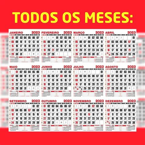 Calendario 2023 Em Portugues Para Imprimir Imagesee Riset | Images and ...