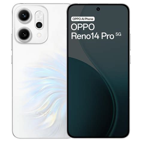 Buy Oppo Reno 14 Pro 5G 512 GB, 12 GB RAM, Pearl White, Mobile Phone at ...