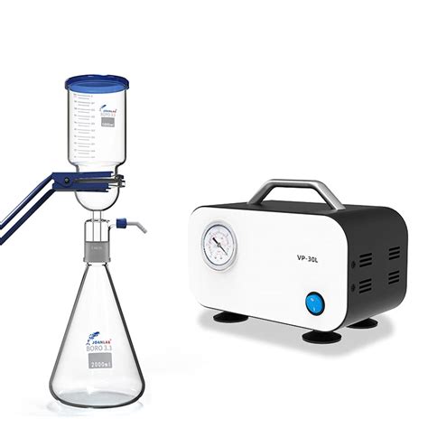 Buy Mini Laboratory Vacuum Pump, DC 24V 30L Vacuum Pump + 2000ML Large ...