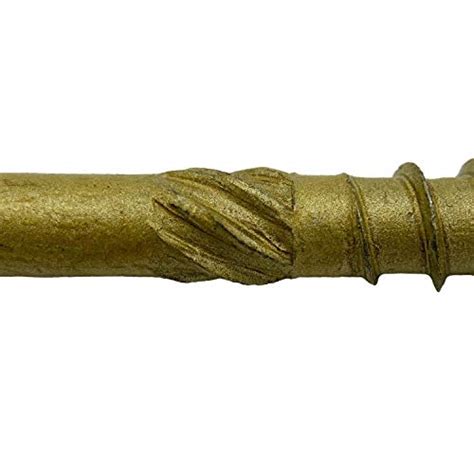 #15 x 4" Construction Lag Screw Exterior Coated Torx/Star Drive Heavy ...