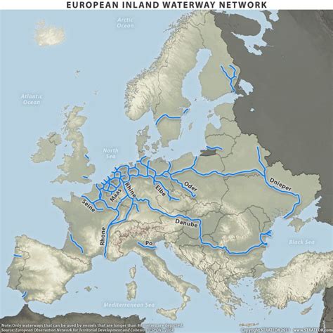 Elbe River Map Europe