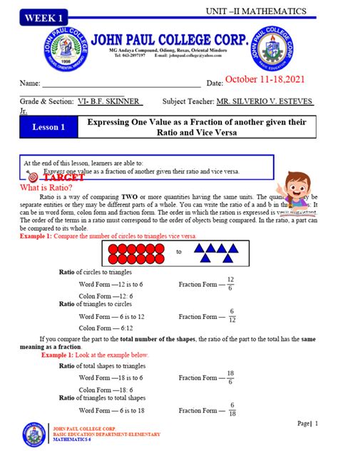 Image result for Q4 Math 6 Module 3 Lesson 2