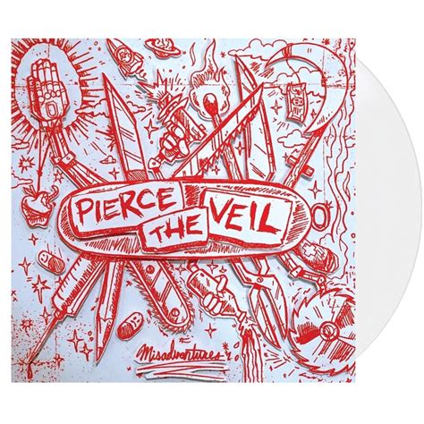 PIERCE THE VEIL Misadventures White Vinyl | Shopee Philippines