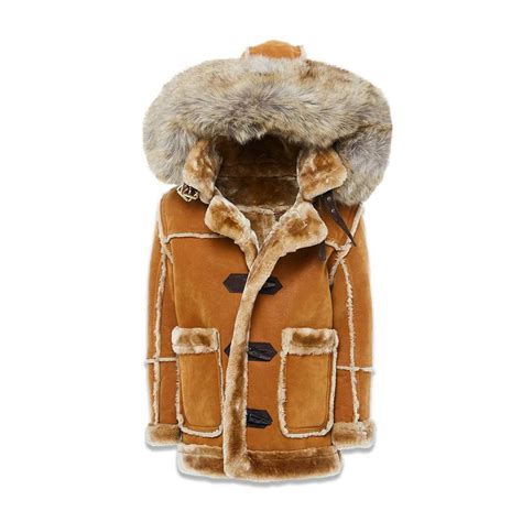 Jordan Craig Kids Denali Shearling Jacket (Cognac) - Walmart.com