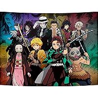 Buy JUMANT Demon Slayer Tapestry - Demon Slayer Room Decor - Demon ...