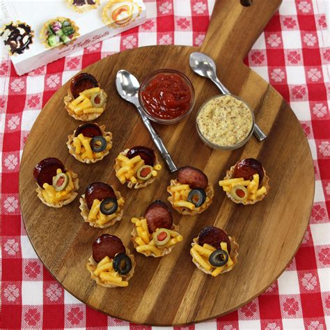 Athens Foods | » Kielbasa Mac & Cheese Phyllo Cups