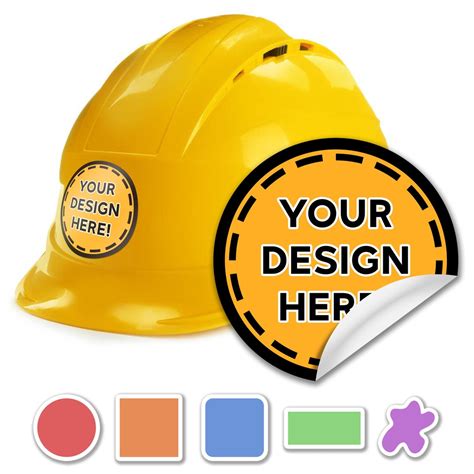 Custom HARD HAT STICKER - Promax Heavy Duty Glossy Individually Die Cut ...