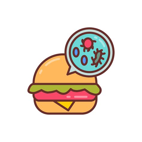 Contaminated Food And Water Clipart