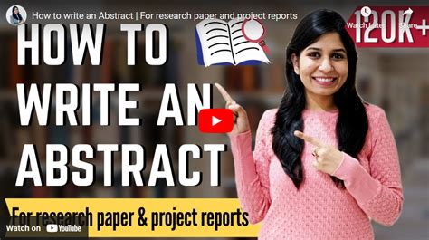 How to Write an Abstract 的图像结果