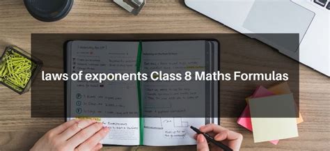 laws of exponents Class 8 Maths Formulas - eSaral