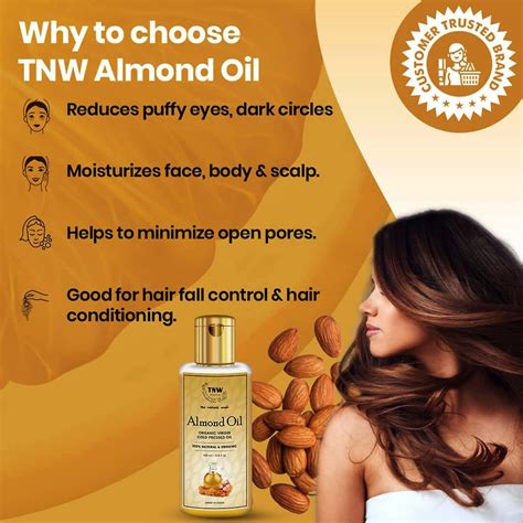 Buy TNW-THE NATURAL WASH COLD PRESSED VIRGIN ALMOND OIL FOR FACE SKIN ...