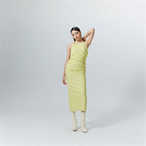 SILA Nia dress - Lemon yellow | LINE SHOPPING