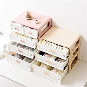 PIKFOS 4 Layer Modular Drawer Organizer Multipurpose Drawers Boxes ...