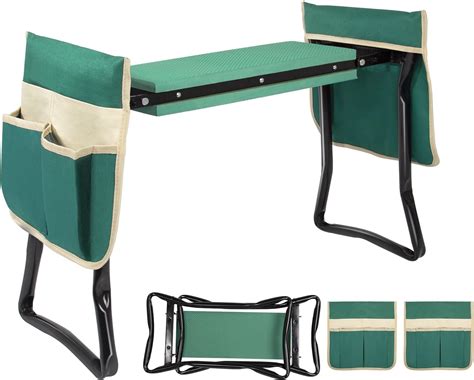 Crystals Heavy Duty Portable Foldable Foam Padded Garden Kneeler ...