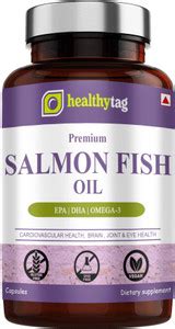 Healthy Tag Salmon Fish Oil 1000mg Triple Strength 660mg (K123) Price ...