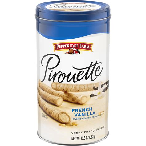 Pepperidge Farm Pirouette Cookies, TSF6 French Vanilla Flavored Crème ...