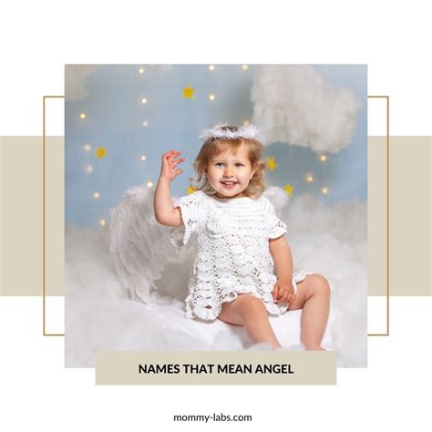 Names that mean Angel - 130+ Divine Ideas For Girls