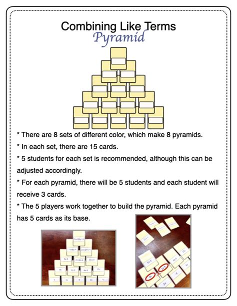Combining Like Terms for Beginners 的图像结果