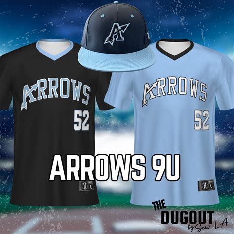 9U Arrows 2025 Uniform – Sew LA