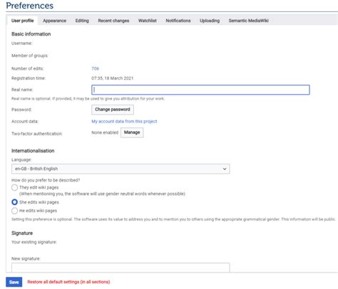 Update Your Profile Page - energypedia