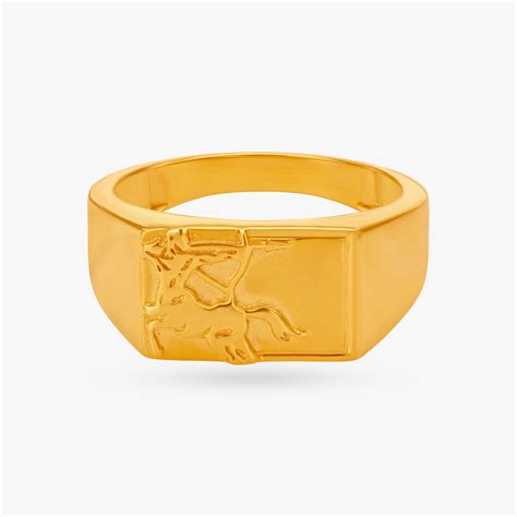 Bold Sagittarius Ring