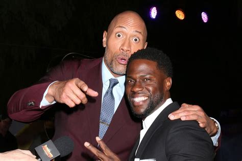 Dwayne Johnson says Kevin is fine finally! | Dwayne johnson, Kevin hart ...