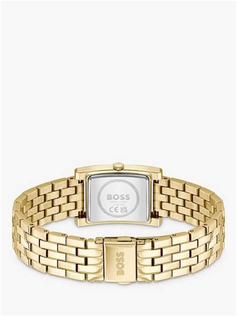 HUGO BOSS Women's Lucy Bracelet Strap Watch, Gold 1502744