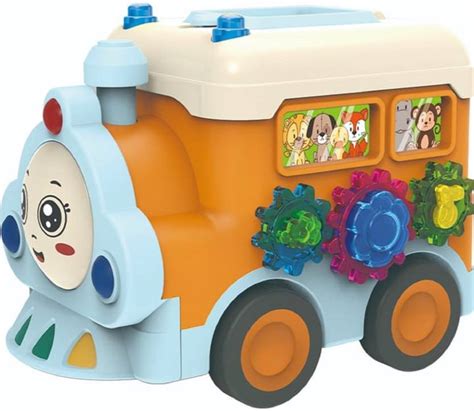 KTRS Cartoon Train Train Engine Toy for Toodlers Friction Power Toy ...