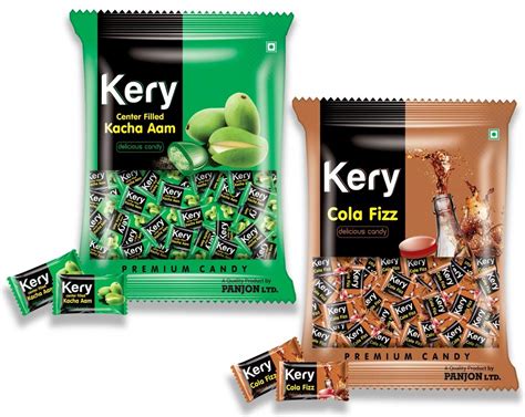 Kery Cola Fizz & Kacha Aam Masala Candy (Pack of 2) 480g [Raw Mango ...