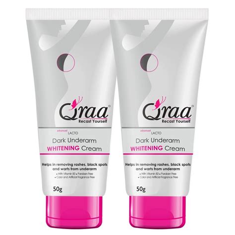 Buy Qraa Advanced Lacto Dark Underarm Cream for Uneven Skin Tone ...