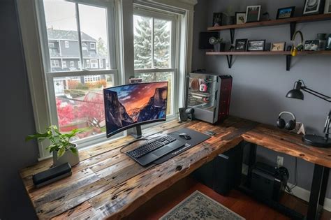 Image result for Computer Screen On Desk
