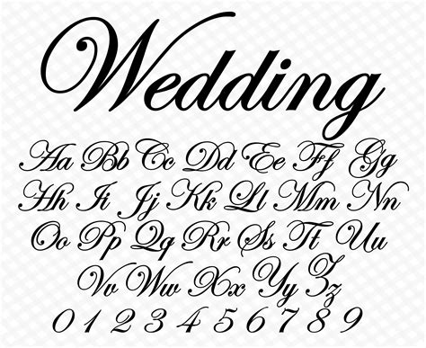 Cursive Letters Font Wedding Font Cursive Font Cursive, 47% OFF