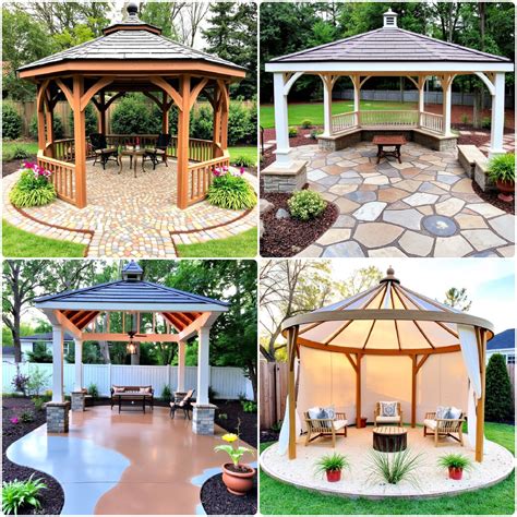 15 Gazebo Floor Ideas for A Cozy and Functional Setup