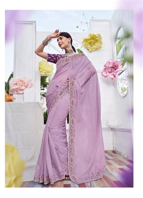 Kalista Noor Exclusive Satin Organza Saree Collection