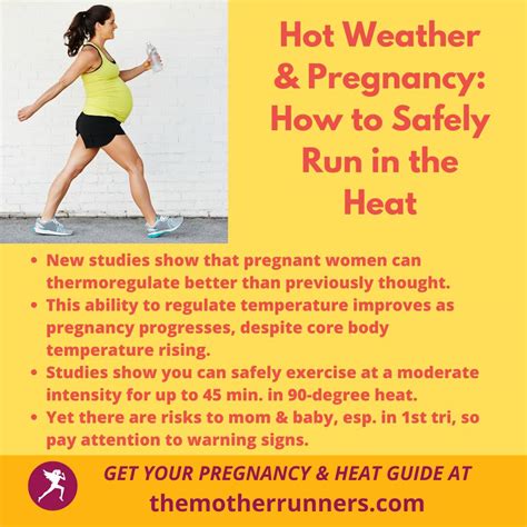 Hot Weather & Pregnancy: How to Safely Run in the Heat - The Mother Runners
