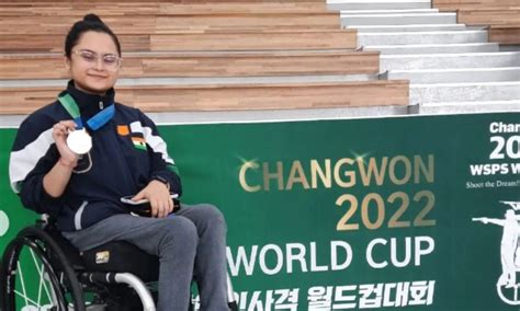 India wins 10 medals at Para Shooting World Cup Changwon