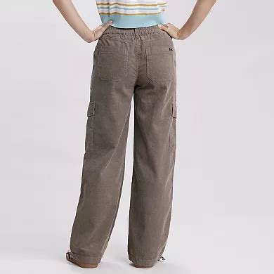 Juniors' UNIONBAY Corduroy Cargo Straight Leg Pants