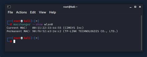 How To Change the MAC Address in Kali Linux with Macchanger - Tech Hyme