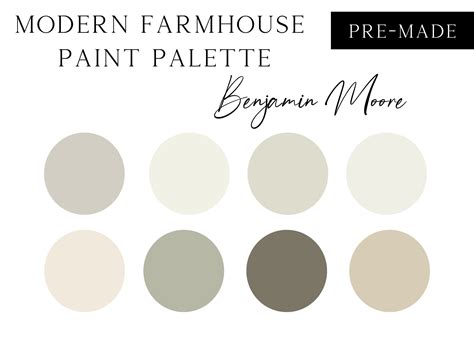 Modern Farmhouse Color Palette Benjamin Moore at Dakota Delacruz blog